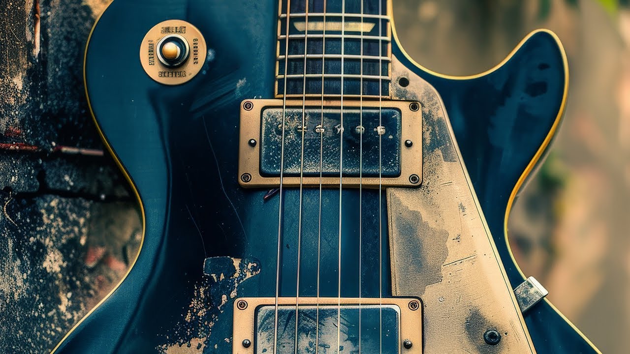 Groovy Blues Guitar Backing Track In A Minor