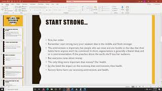 How to write an outline for your research papers