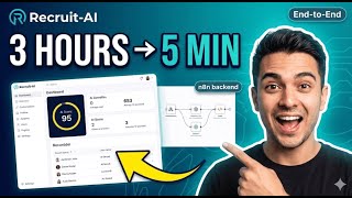 Recruit‑AI: How to build Agentic AI Recruiter | Agentic Resume Screening + Interview Scheduling