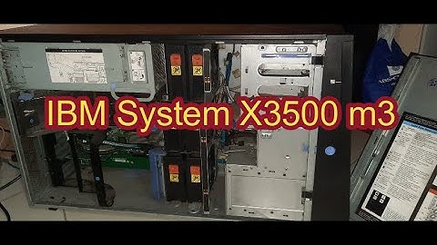 Máy chủ ibm system x3200 m3 báo lỗi nguồn