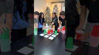 Cup Flip Tic Tac Toe Battle