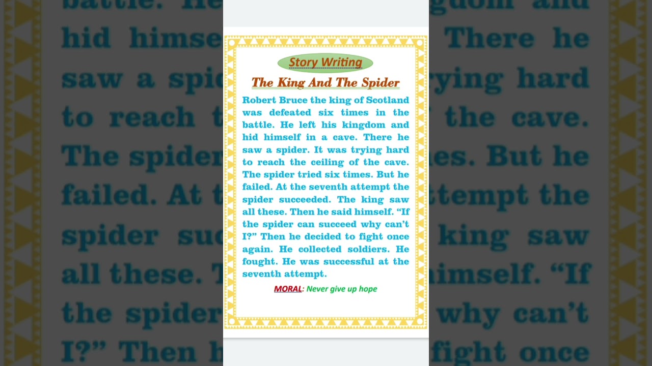 𝙏𝙝𝙚 𝙆𝙞𝙣𝙜 𝙖𝙣𝙙 𝙩𝙝𝙚 𝙎𝙥𝙞𝙙𝙚𝙧 // 𝙎𝙩𝙤𝙧𝙮 𝙒𝙧𝙞𝙩𝙞𝙣𝙜 // 