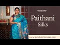 Paithani silks  heritage looms  prashanti  16 may 24