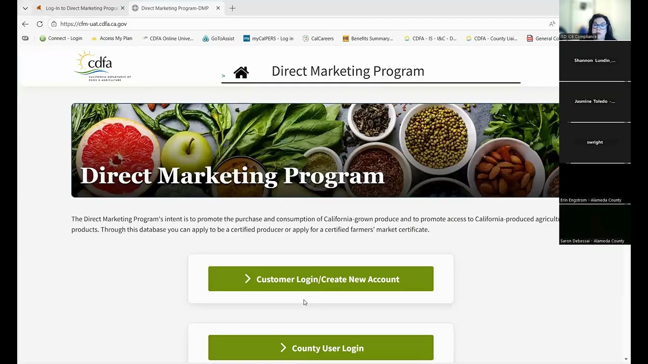 Certified Farmers Market Trailing 4.2.2026 Database Training - YouTube