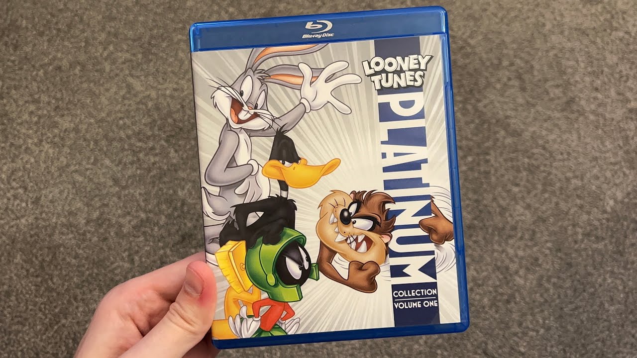 Looney Tunes: Platinum Collection, том 1, распаковка Blu-ray