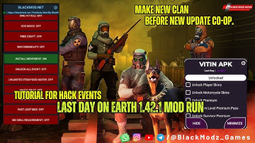 HACK SCRIPT BOSS KILL-RESET MAP-TRANSPORT HUB I Last Day On Earth v1.42.1 lasydayonearth