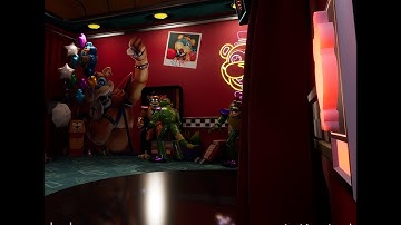 FNAF Security Breach, but a big daddy Monty spawns every 15 seconds, Montyverse Mod.