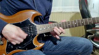 Michael Schenker Group - Sail The Darkness solo cover