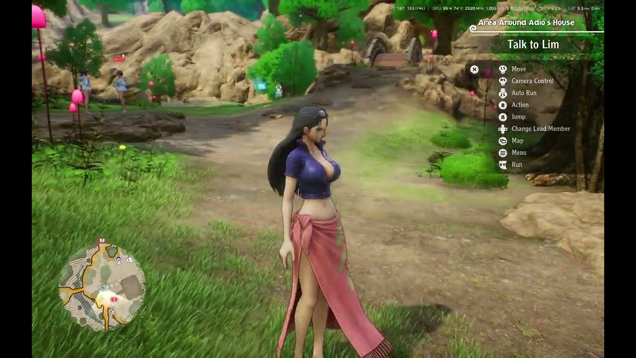 ONE PIECE ODYSSEY  See the beauty of Nico Robin's body