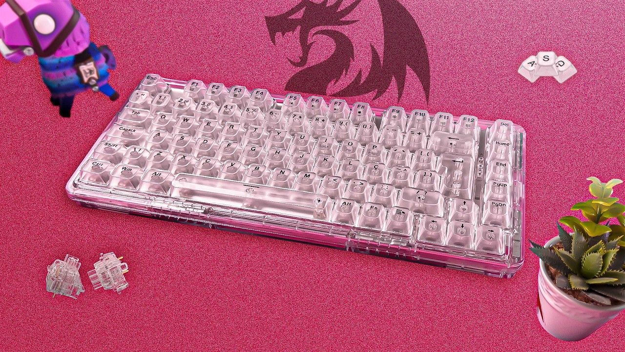 ISSO É... REDRAGON?? OS MELHORES TECLADOS MECÂNICOS DA MARCA! Elf e Elf Pro K649