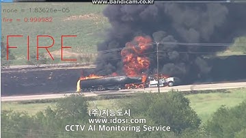 idosi.com CCTV AI Monitoring System - fire detection demo