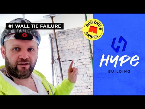 Internal Wall Tie Failure Images