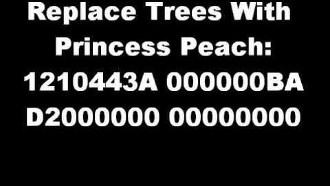 SM64DS Action Replay Codes Part 1