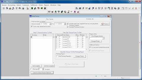 CMS Navigating Fullfillment Menu