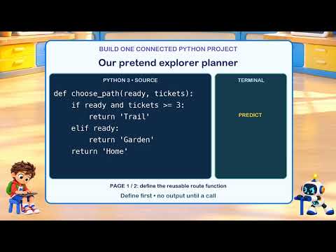 Can Five Python Ideas Plan Our Adventure? | Nico & Klic Review 62–66