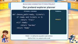 Can Five Python Ideas Plan Our Adventure | Nico & Klic Review 62–66