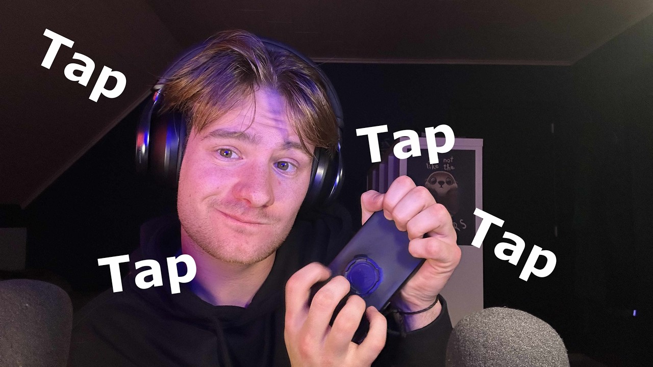 ASMR Rambling and Phone tapping