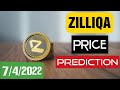 Zilliqa price prediction,7 April 2022,Luna Crypto,Latest News today