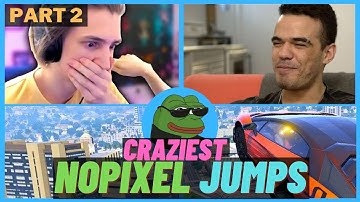 NoPixel Best ESCAPES and JUMPS clips Part 2 | GTA RP NoPixel 3.0 Compilation