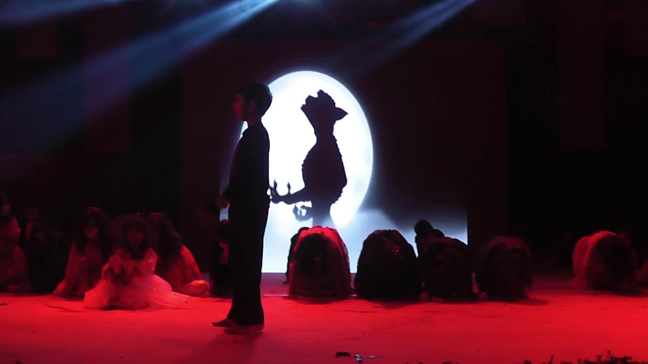 St.Sai Nath Academy || Annual Function 2019 || Horror Dance Act - YouTube