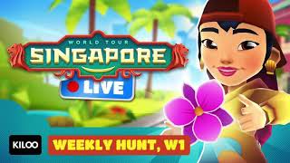Live Stream Weekly Hunt Week 1 - Subway Surfers Singapore 2017