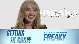 Who Was Kathryn Newtons First Celebrity Crush  Freaky  Getting To Know With Kathryn Newton