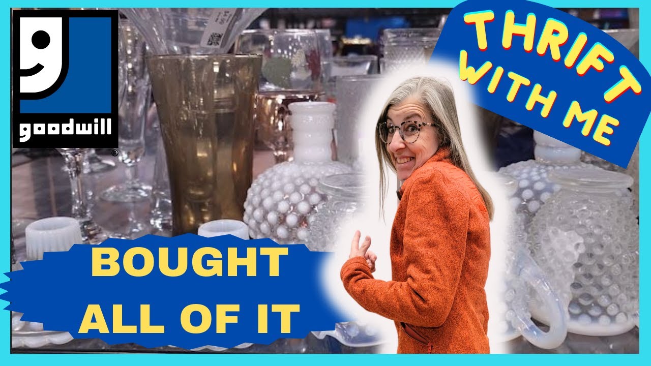 I BOUGHT IT ALL Thrift With Me at a Las Vegas GOODWILL - YouTube