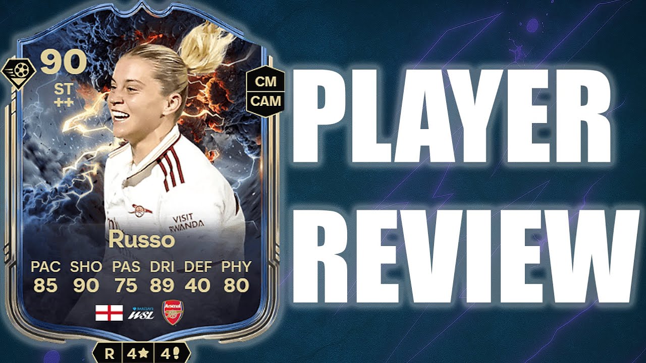 EA SPORTS FC 26: ALESSIA RUSSO 90 THUNDERSTRUCK PLAYER REVIEW! BETTER THAN PINA?