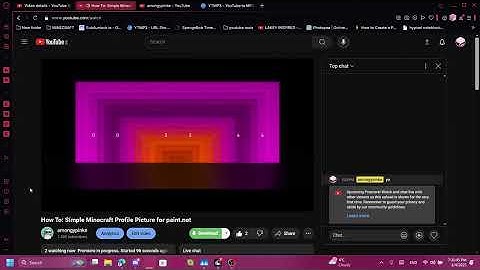 How To: Simple Minecraft Profile Picture for paint.net live