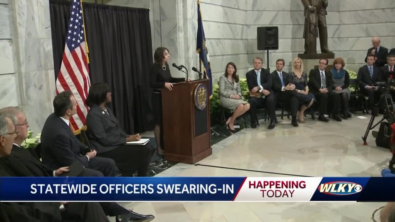 Constitutional officers in Kentucky to be sworn in