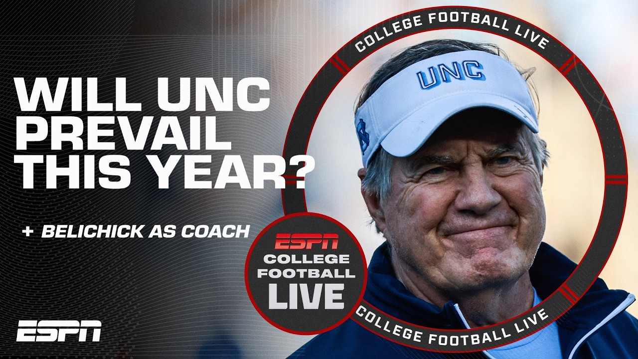 'DRASTIC IMPROVEMENT' needed in Bill Belichick's 2nd year at UNC | College Football Live