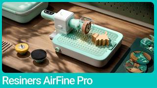 Meet the Resiners AirFine Pro Workstation | Resin Sanding, Polishing, Drilling & More