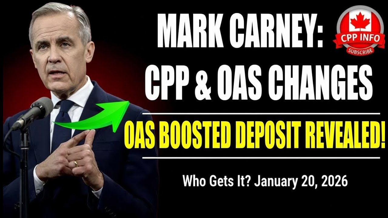 Марк Карни разъясняет, кто получит увеличенный депозит от OAS! 20 января 2026 г.