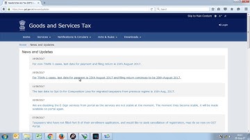 GSTR 3B GST Return July 2017 month DATE EXTENDED 25TH AUGUST 2017