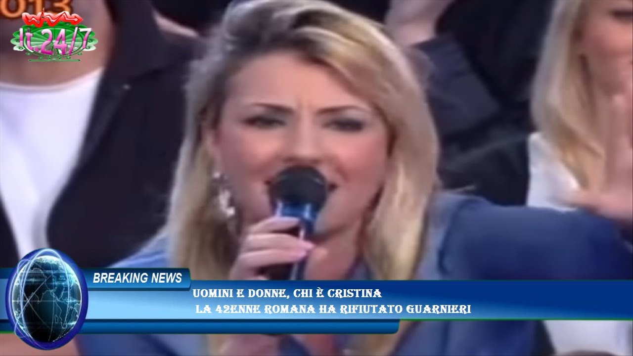 Uomini e donne, chi è Cristina la 42enne romana ha rifiutato Guarnieri YouTube Uomini e donne, chi è Cristina la 42enne romana ha rifiutato Guarnieri YouTube