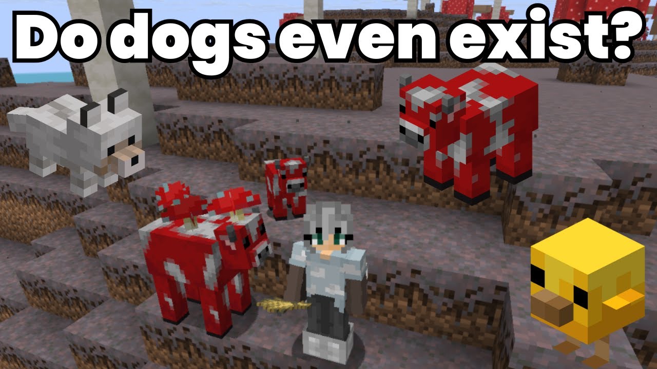 Do dogs even exist?  - Exploring the New Minecraft Snapshot