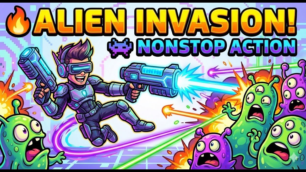 Alien Shooter LIVE 🔴 | Non-Stop Action, Boss Fights & Intense Gameplay!
