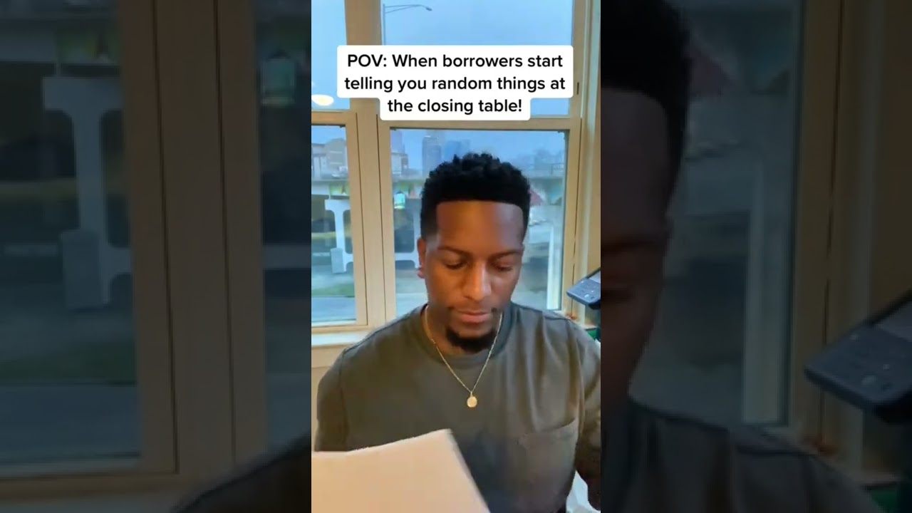 I hear it all at closing!🤣 