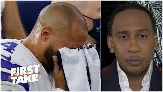 Im Very, Very Sad For Dak - Stephen A. Reacts To Prescotts Ankle Injury First Take