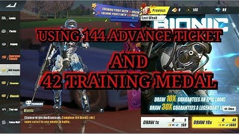 Tips to get Legendary Looks (ROS)