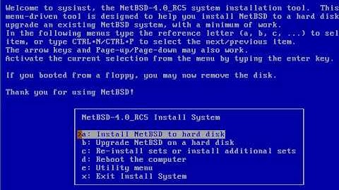 StudyBSD.com - Installing NetBSD Part 1 [HQ Repost]
