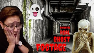 Reacting to Real Ghost Footage (Contains Jump Scare) | Fangirl Reacts