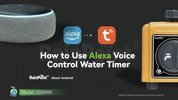 #RainPoint | How to Use Alexa Voice Control RainPoint 2-Zone Water Timer#android#morethanwatersaving
