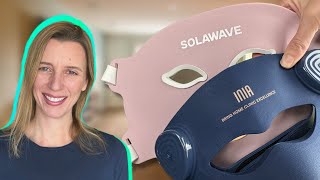 INIA GLOW 4D vs Solawave I Which Red Light Therapy Mask Gives Better Glow