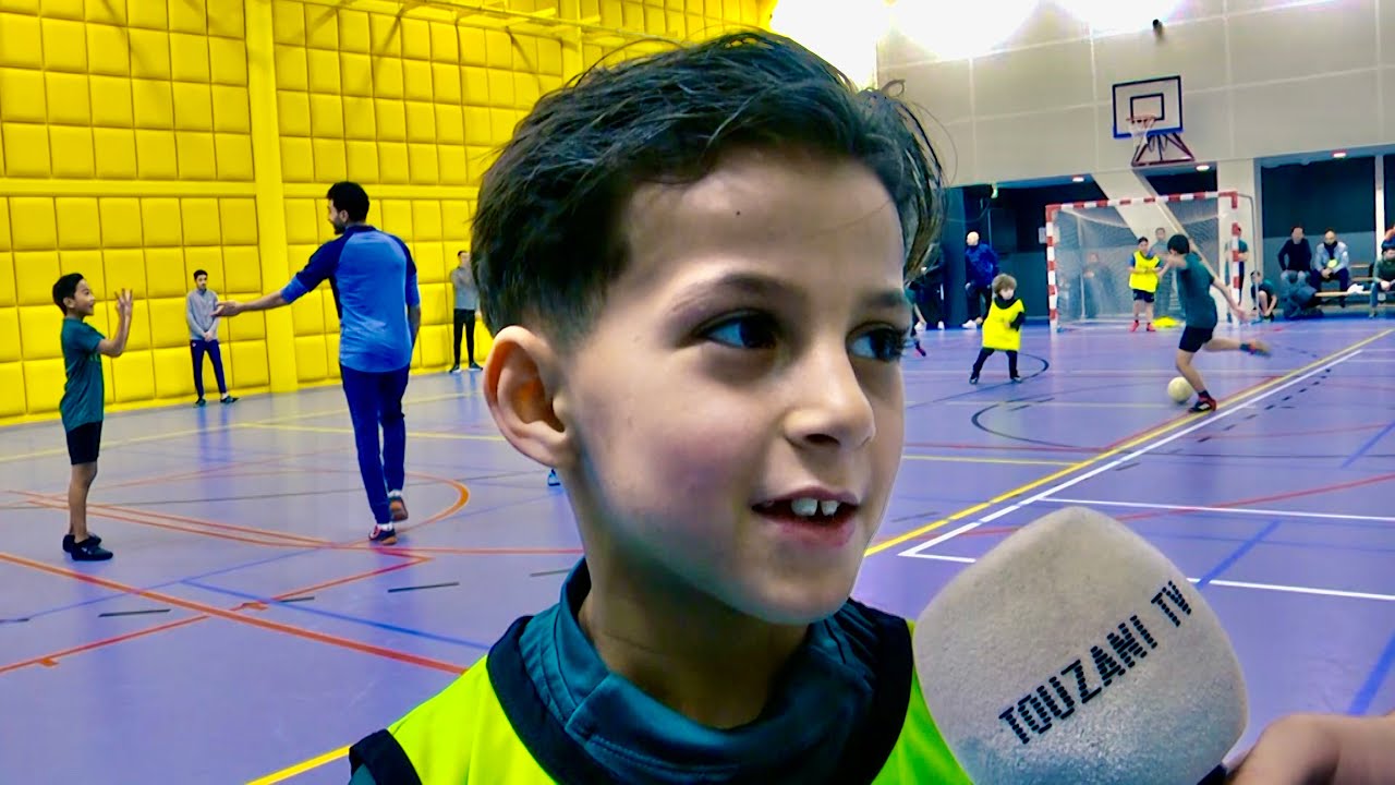 Touzani school Rotterdams toptalent vs Belgisch toptalent