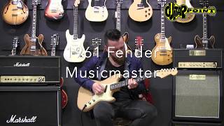 1961 Fender Musicmaster - Desert Sand Guitarpoint Maintal Vintage Guitars