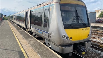 Journey on the Chiltern Railways Class 168 Turbostar Train from Wembley Stadium to South Ruislip