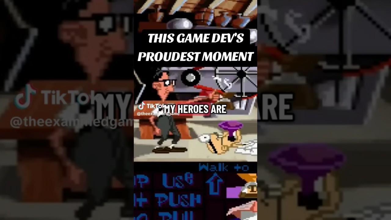 This Game Dev's Proudest Moment  #grimfandango  #doublefine  #lucasarts #retrogaming