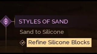 Refine Silicone Blocks in Dune: Awakening (Styles of Sand) screenshot 5