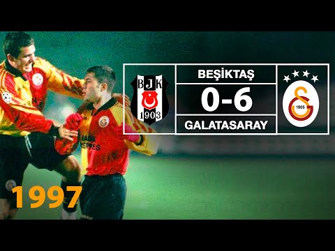 Nostalji Maçlar | Beşiktaş 0 - 6 Galatasaray ( 18.07.1997 )